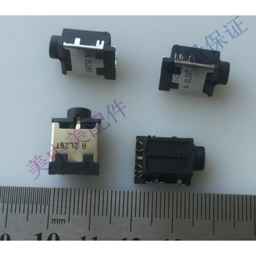 3pcs) original laptop 3.5mm audio connector socket connector female audio output connector