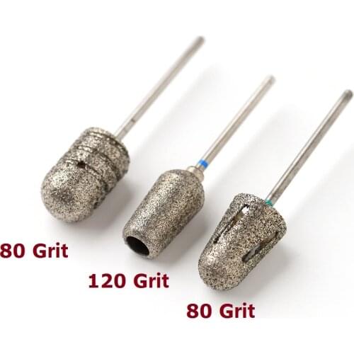 New Arrivals Diamond Nail Drill Bits Rotary Burr Foot Cuticle Clean Pedicure Polishing Cap Cuticle Burr Bits Manicure Accessorie
