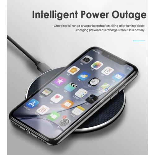Phone Wireless Charger for iPhone 11 Xs Max X XR 8 Plus 10W Fast Charging Pad for Ulefone Doogee Samsung Note 9 Note 8 S10 Plus