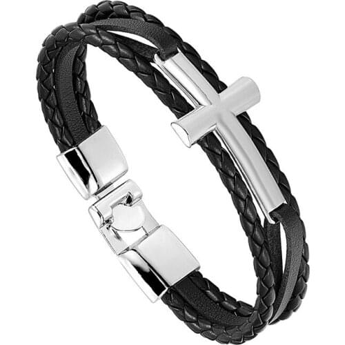 Hot Fashion High Quality Leather Bracelet Ladies Multi-layer Men Bracelet Casual New Bracelet Party Exquisite Gifts Pulseras