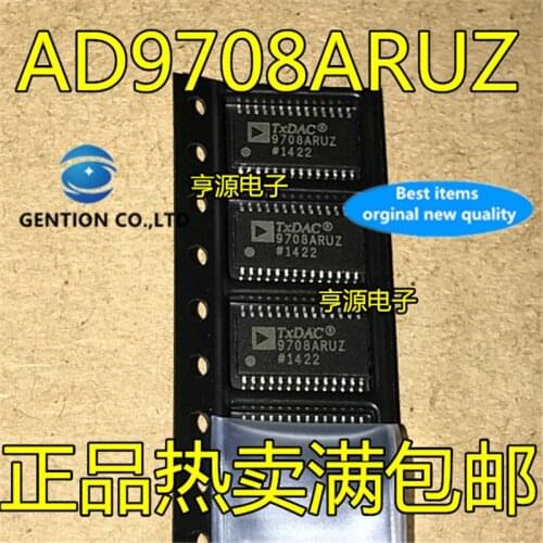 5Pcs AD9708 AD9708ARU AD9708ARUZ 9708ARUZ DAC chip in stock 100% new and original