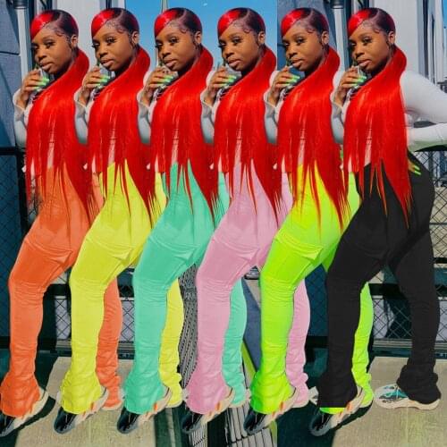 INMOTENG Women's Flared Trousers