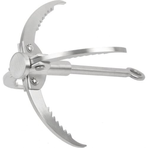 Outdoor Climbing Claw Multifunctional Folding Stainless Steel Four-claw Wilderness Adventure Survival Hook Hiking Accessories
