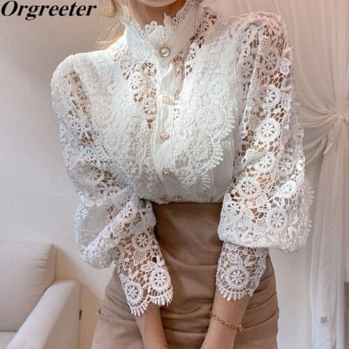 Orgreeter Lace Blouses