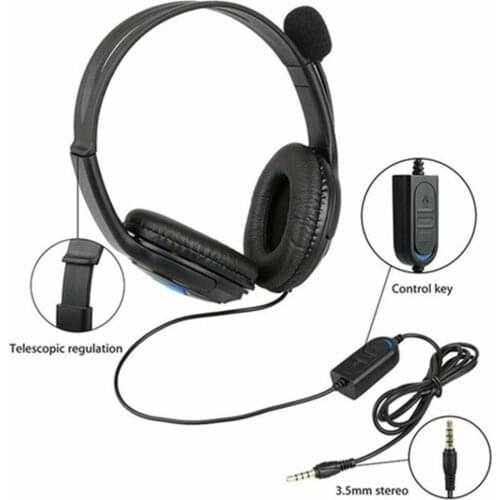 Wired Stereo Bass Surround Gaming Headset With Microphone One Suitable for Xbox Is Headset Headset C8H4