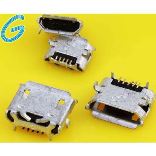 50X Micro USB Charging For HTC HD2 T8585 G10 Micro USB jack Connector Socket For Asus Transformer FE170CG K012 FONEPAD7 FE170