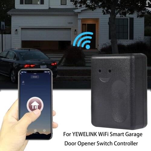 For YEWELINK WiFi Smart Garage Door Opener Switch Controller 2.4GHz For Android And IOS Newest WiFi Connection Smart Device