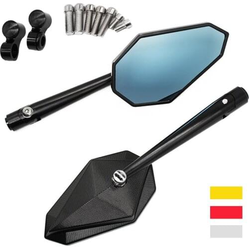 Universial 8mm and 10mm Motorcycle Side Rearview Mirror For Sportcity SR50/R Caponord 1200 /Ralley Dorsoduro 750 900 1200