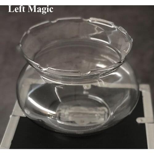 Magic Goldfish Bowl by J.C Magic Stage Magic Tricks Gimmick Illusions Classic Magic Show Fish Appearing Close up Magic Props Fun