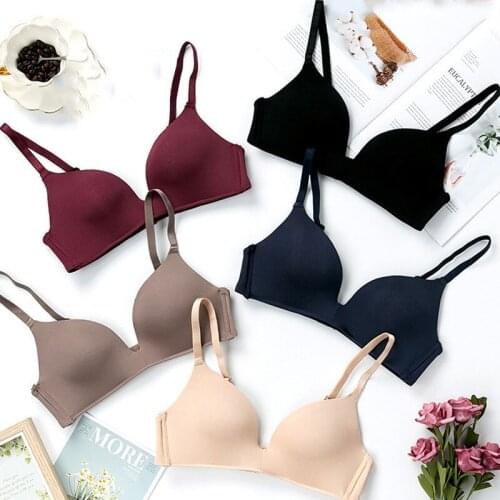Women Push Up Bras Underwear French Style Ladies No Wire Seamless Bras Women Sexy Bras Underwear Lingerie Sostenes De Mujer 2020