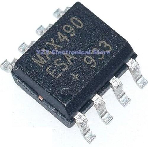 100PCS/LOT MAX490ESA MAX490CSA SOP8 MAX490 New Fast Shipping