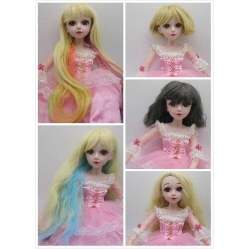 2019 1/3 female Plastic joint moveable doll 60 cm Plastic doll selling with dress