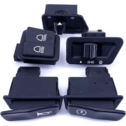 Motorcycle Accessories HS125T Start Horn Turn Signal Far and Near Light Headlight Switch