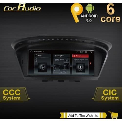 Car multimedia player for BMW 3 5 Series E60 E61 E63 E64 E90 E91 CCC CIC system gps navigation IPS screen Android 9 4GB 64GB