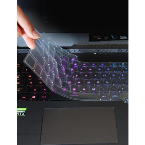 High Clear TPU Keyboard Cover Skin Protector For Asus ROG Strix G17 G713 G713QR G713Q G713 QR QM 17.3 inch Gaming Laptop