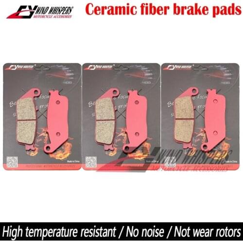 Motorcycle Ceramic Front Rear Brake Pads For BMW C600 C 600 Sport 2012-2015 C 650 GT C650 C650GT Scooter 2012 2016 2017 2018