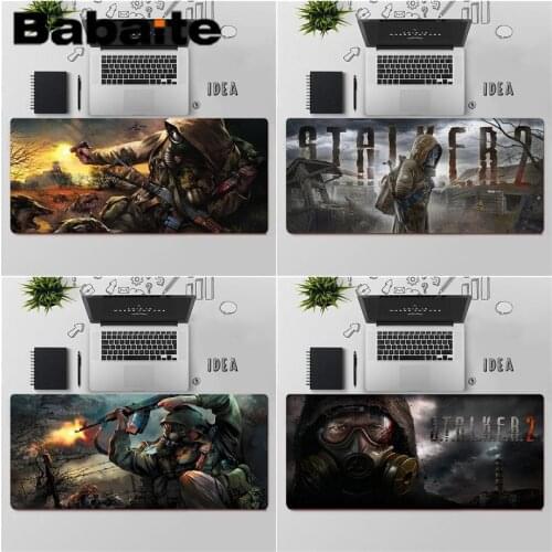 Babaite High Quality stalker Gaming Player desk laptop Rubber Mouse Mat Free Shipping Large Mouse Pad Keyboards Mat