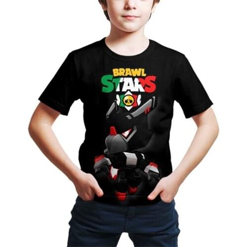 New 2021 Summer Tees Shooting Game 3D Print Men Women Children Family wear Tops Short Sleeve T shirt Cool Cute mini Tee