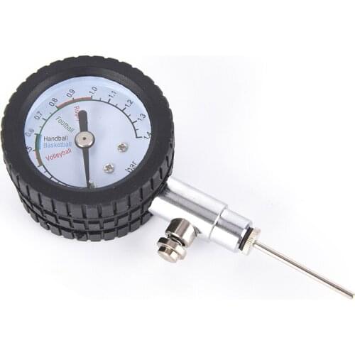 The Portable Pointer Type Pressure Gauge Ball Inflator Football Basketball Volleyball Internal Gas Pressure Measurement Table