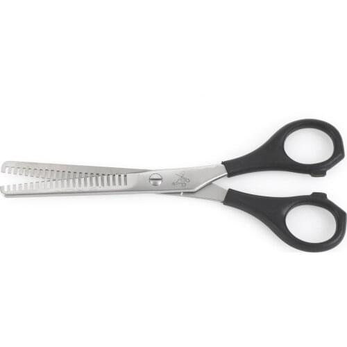 Professional Hairdressing Scissors JEWEL ACADEMIC LINE RINGS NYLON DOUBLE toothed thinning 22 TEETH 6 inches