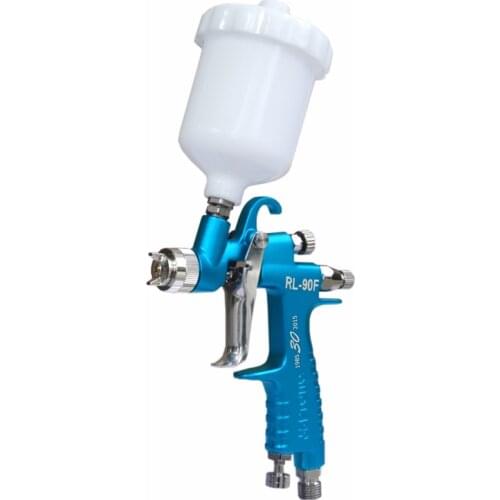 Professional Mini Repair Spray Gun RL-90-F Power Tools Paint Sprayers Nozzle 1.0 HVLP Car Painting Spray Guns with Cup Airbrush