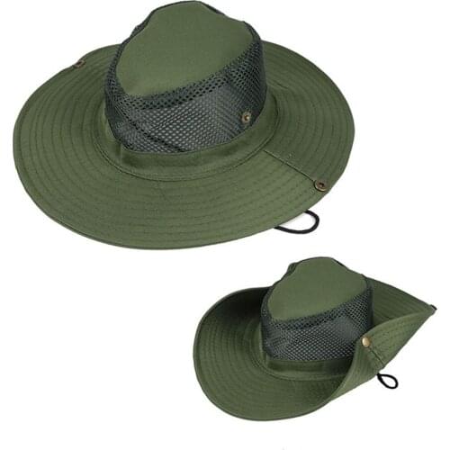 Wide Brim Fishing Hat Army Military Sports Training Naturehike Breathable Outdoor Equipment Supplies Hiking Hunting Hats