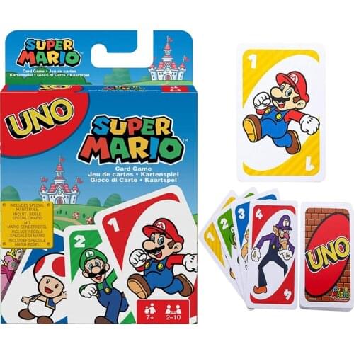 Super Mario Bros. Anime Game Character Card ONE Super Mario, You, Super Mario Bros and ONE! childrens birthday gifts