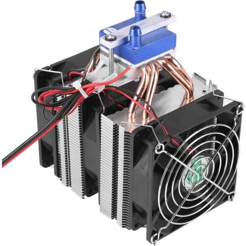 DC12V Thermoelectric Cooler Semiconductor Refrigeration Water Chiller Cooling Device for DIY Fish Mini Fridge
