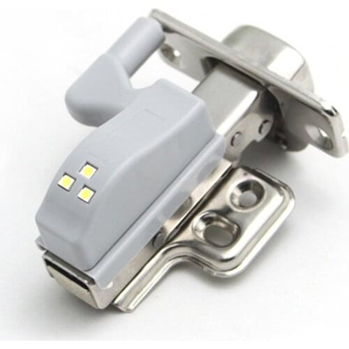 Universal Hinge LED Sensor Light Kitchen Bedroom Living Room Cabinet Cupboard Closet Wa
