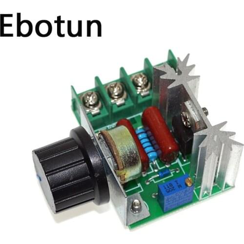 For High Quality AC 220V 2000W SCR Voltage Regulator Dimming Dimmers Speed Controller Thermostat for Arduino