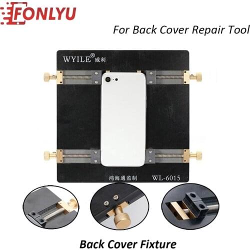 Back Rear Cover Glass Fixture Fixed Mold For iPhone 12 11 XS pro max X Back Cover Glass Holder Removing Repair Tool