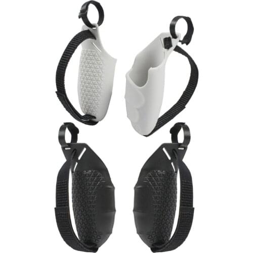 1 Pair Controller Protective Cover with Strap Handle Grip for oculus Quest 2 VR Kit Protective Case QW