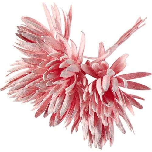 6Pcs/bunch Artificial Flower DIY Garland Decoration Oranment For Weding Home