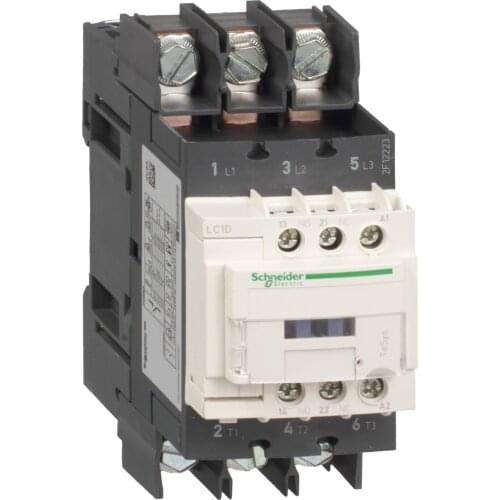 / 60hz Three-level Contactor Standard Tesys D Ring Terminal New Authentic LC1D65A6U7 Coil 240VAC 50 65A Load 11KW-400V AC 240V