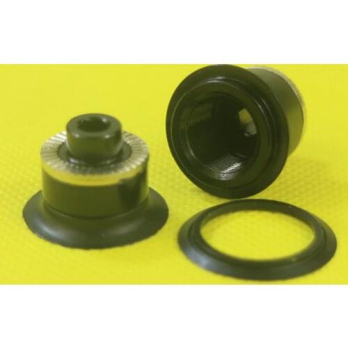 Center lock Powerway CT31 rear hub QR side caps PFH-CT31 end caps adaptors alluminum alloy quick release converters black 135mm