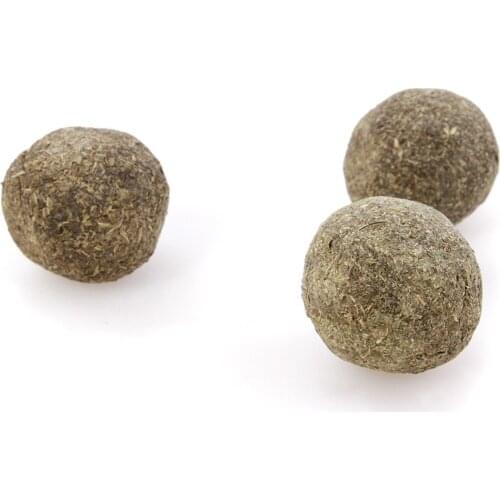 Pet Cat Toy Natural Catnip Pet Cat Molar Toothpaste Ball Actinidia Fruit Silvervine Cat Snacks Ball Pet Cleaning Teeth