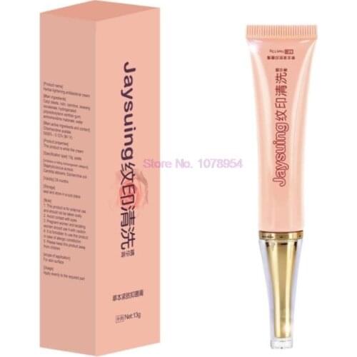 100pcs Permanent Tattoo Removal Cream Tattoo Print Cleaning Cream 100% Safe Applicable on Most Part of Body Accessories Tools