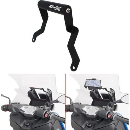 Motorcycle GPS Smart Phone Navigation Mount Bracket Adapter Mounting Holder Support For BMW C400X C 400 X 400X C400 2019