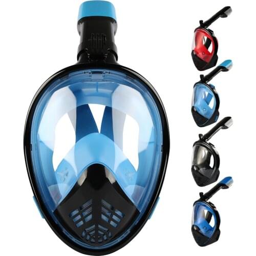 Diving Mask Full Face Snorkeling Mask For Women Men Kids Scuba Equipment Underwater Anti Fog Myopia Foldable Swimming Mask