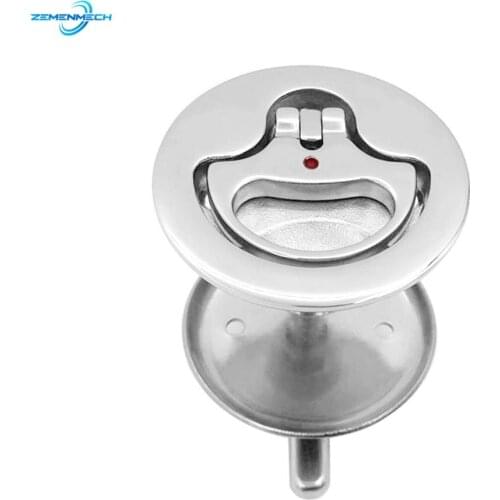 Marine Accessories 316 Stainless Steel Cam Latch Flush Pull Deck Latch Marine Hardware Boat Floor Lock Yacht Accessoire Bateau