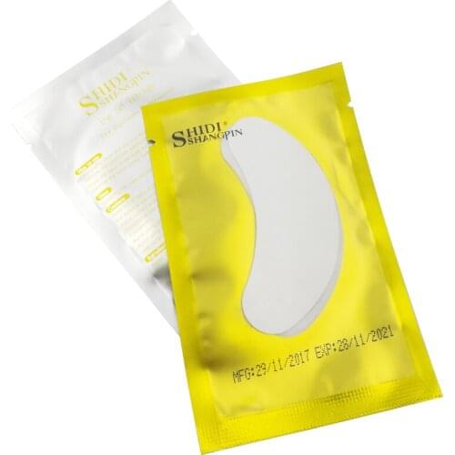 20pairs/pack New Paper Patches Eyelash Under Eye Pads Lash Eyelash Extension Paper Patches Eye Tips Sticker Wraps Make Up Tools