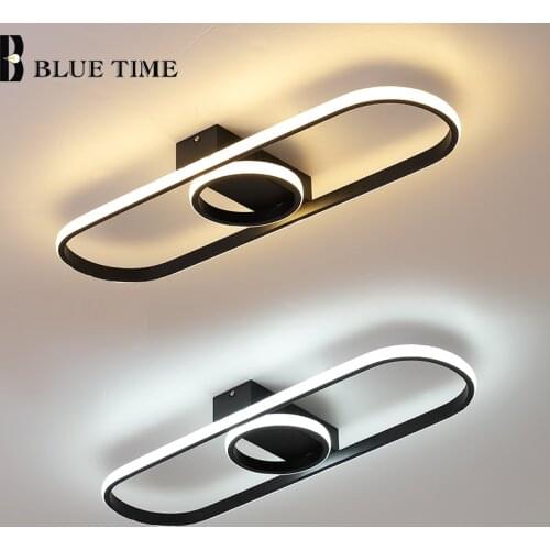 Surface Mount Ceiling Light Black White Modern Led Ceiling Lamp For Living room Bedroom Dining room Indoor Home Lighting Fixture