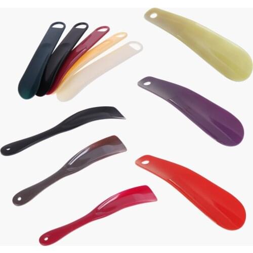 1pcs 16/19.5cm Shoe Horns Professional Plastic Shoe Horn Spoon Shape Shoehorn Shoe Lifter