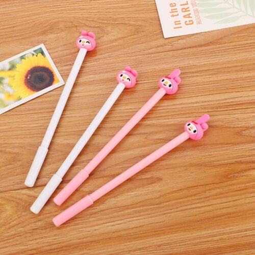 1pcs Cartoon Gel Pens Cute Stationary 0.5mm Cute Pens New Student Kawaii Pen Novelty Cartoon Gel Pen Kawaii School Supplies