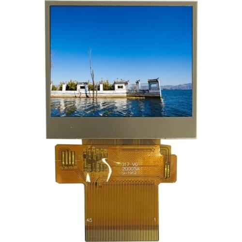 2.0 inch 320*240, ILI9342C, MCU SPI+RGB SPI interface TFT LCD Transflective sunlight readable full viewing angle IPS