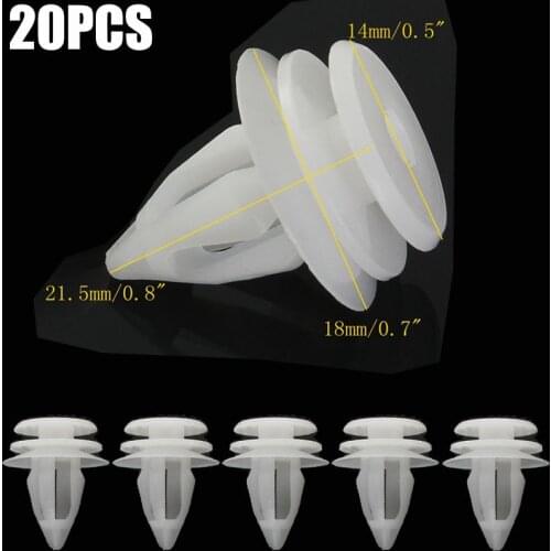 20Pcs Car Door Panel Auto Fasteners Trim Panel Push Retainer Plastic Rivets Clip For BMW X3 X4 X5 X6 3 5 6 7 Series E30 E36 F31