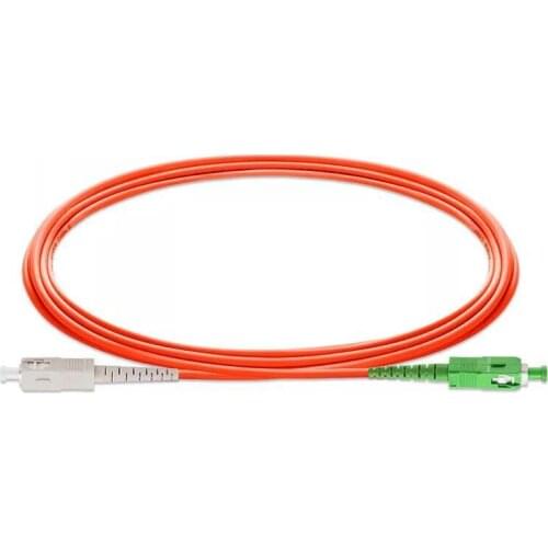 5pcs/lot SC/UPC-SC/APC fiber optic patch cord 1M 2M 3M 5M 10M 15M Simplex Multimode optical fiber jumper Free shipping