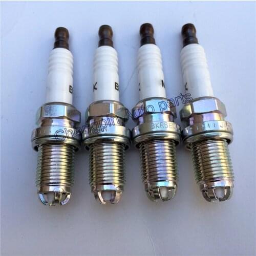 6pcs/lot)Spark Plug OEM# 12 12 0 037 607 12120037607 BKR6EQUP Genuine Car Candle For BMW M54 M62 E38 E65 E34 E36 E39 E46