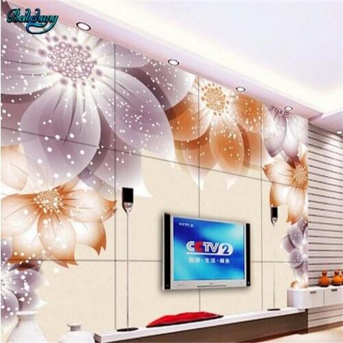 Beibehang Large Custom Nonwovens Wallpaper Mural Dream Garden TV Wall Wall Decorative Painting