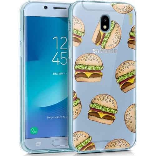 Case Samsung J530 Galaxy J5 (2017) Clear Burger